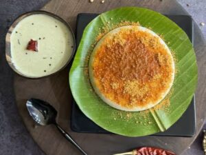 Ghee Podi Tatte Idli [1 Piece]